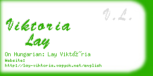 viktoria lay business card